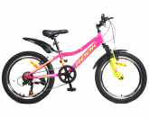 Велосипед 20" ROOK MS200W розовый/зеленый MS200W-BK/GN