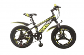 Велосипед ROOK 20" MS201D черный/желтый MS201D-BK/YW