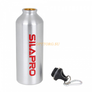 Бутылка для воды 500 мл, SILAPRO 195-116 (21х6.5см, алюминий)